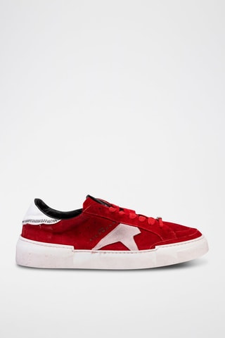 Sneakers en nubuck Gym M Rouge