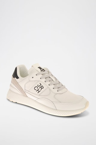 Sneakers en nubuck - Blanc