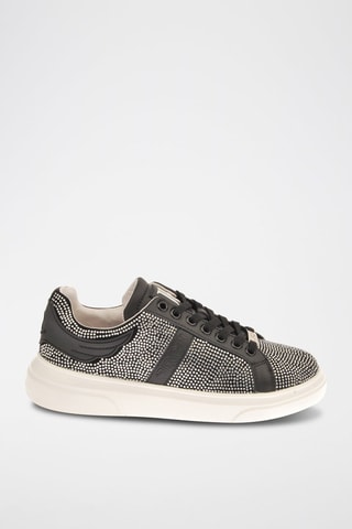 Sneakers en nubuck - Noir