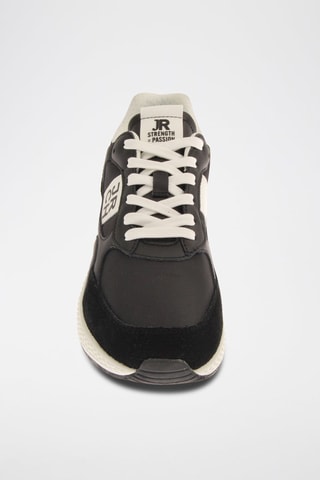 Sneakers en nubuck - Noir