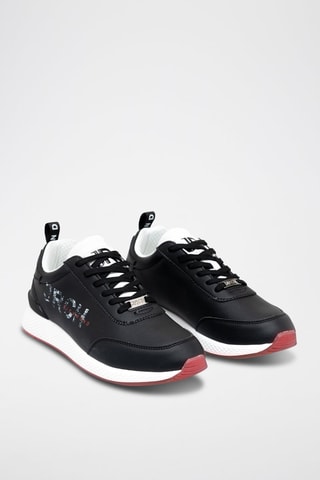 Sneakers en cuir - Noir et blanc