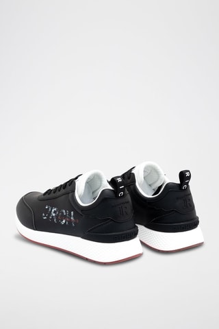 Sneakers en cuir - Noir et blanc