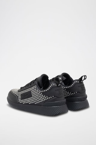 Sneakers en cuir - Noir