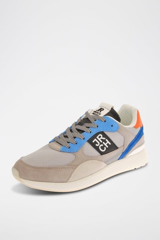 Sneakers en nubuck - Gris