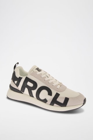 Sneakers en nubuck - Blanc