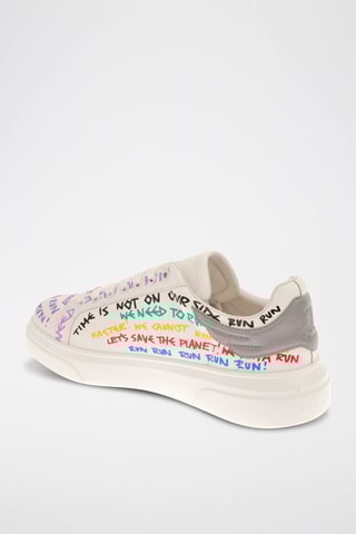 Sneakers en cuir - Blanc