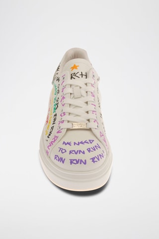 Sneakers en cuir - Blanc