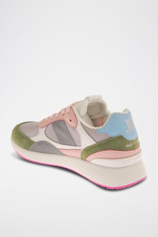 Sneakers en nubuck - Vert