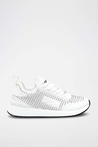 Sneakers en cuir - Blanc