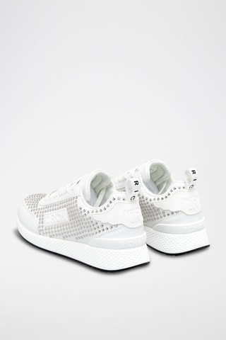 Sneakers en cuir - Blanc