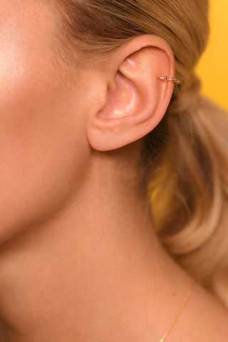 Bijou de cartilage Médaillon - Or jaune