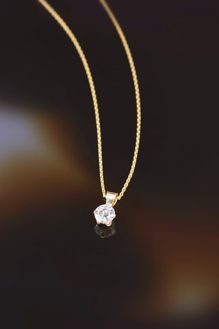 Pendentif Puce - Or jaune