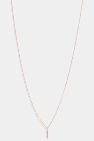 Pendentif Lettre I Or Jaune
