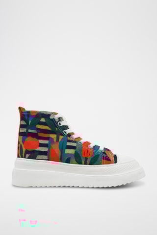 Baskets plateformes Fiora - Multicolore