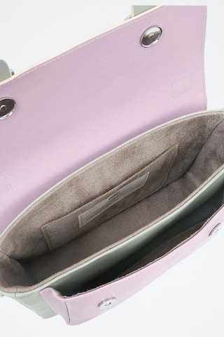 Sac à main en cuir vegan Sun  - Multicolore