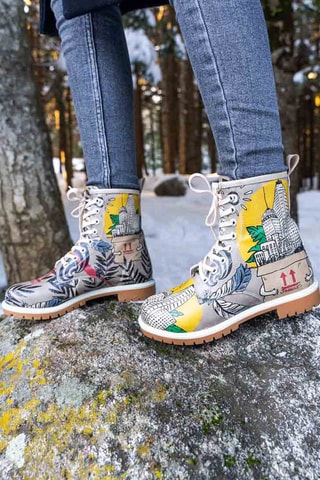 Bottines Fragile  - Multicolore