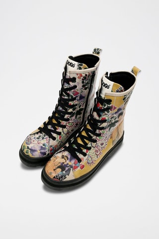 Bottines Spring Embroidery - Multicolore
