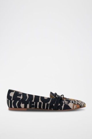 Ballerines en cuir vegan Supper - Multicolore