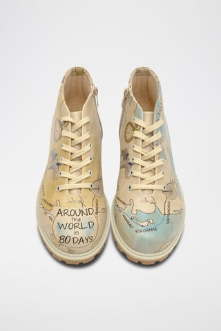 Bottines Around the world - Multicolore