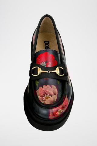 Mocassins en cuir vegan Cindy  - Multicolore