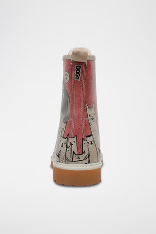 Bottines en cuir vegan Long  - Multicolore