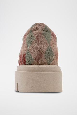 Derbys en cuir vegan Shu  - Multicolore