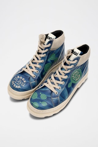 Bottines Born to Travel in the Ocean  - Multicolore