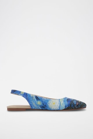 Ballerines Vincent Van Gogh The Starry Night  - Multicolore