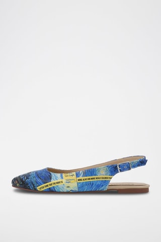 Ballerines Vincent Van Gogh The Starry Night  - Multicolore