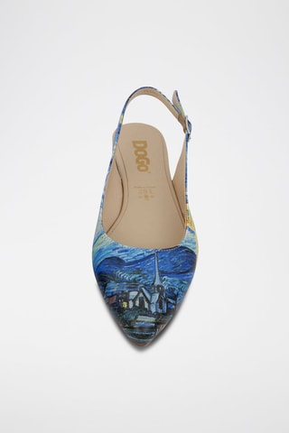 Ballerines Vincent Van Gogh The Starry Night  - Multicolore