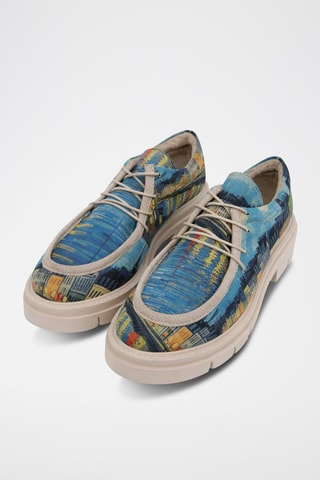 Derbys en cuir vegan Sea Sparkles  - Multicolore