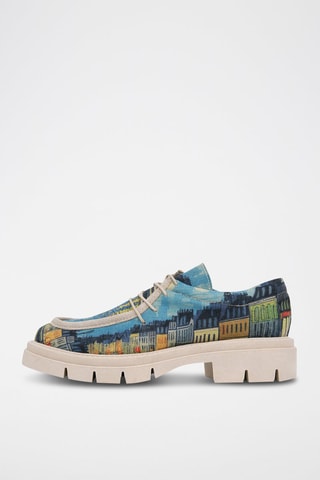 Derbys en cuir vegan Sea Sparkles  - Multicolore