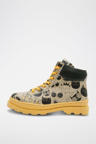 Bottines MonoChrome Cats - Multicolore