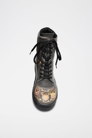 Bottines Owl Family - Multicolore