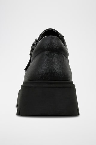 Babies plateformes en cuir vegan Mary  - Multicolore