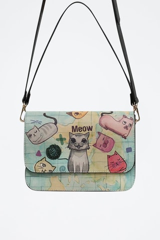 Sac bandoulière Cats of the World  - Multicolore
