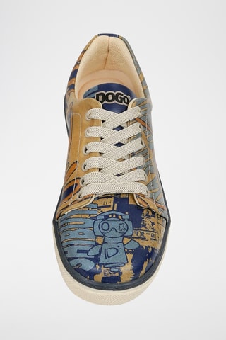 Baskets en cuir vegan Robo Shibuya - Multicolore