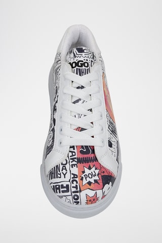 Baskets en cuir vegan Ace  - Multicolore