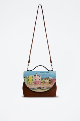 Sac bandoulière Burano Island - Multicolore