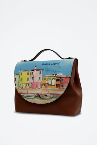 Sac bandoulière Burano Island - Multicolore
