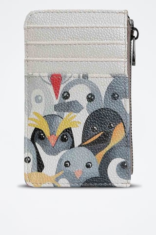 Porte-monnaie en cuir vegan - Multicolore