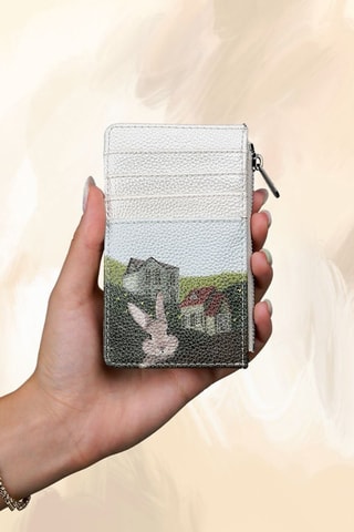 Portefeuille en cuir vegan Going on an Adventure  - Multicolore