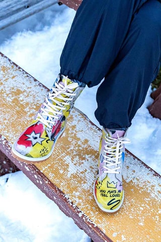 Bottines The Creation of the Collage  - Multicolore