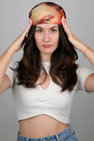 Foulard Vincent van Gogh Self Portrait  - Multicolore