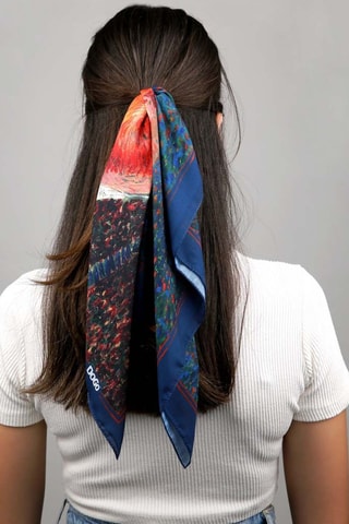 Foulard Vincent van Gogh Self Portrait  - Multicolore