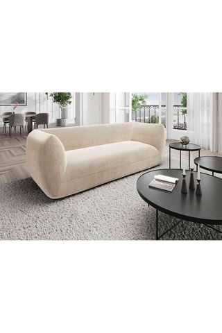 Canapé droit Leroy Crème