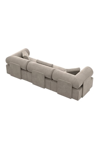 Canapé droit Ragusa Beige foncé