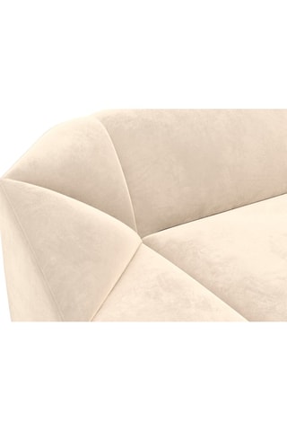 Canapé d'angle droit Laguna Crème