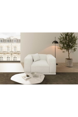 Fauteuil Duno Blanc
