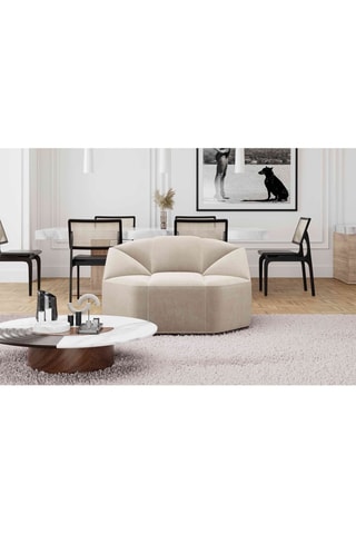 Fauteuil Laguna Crème